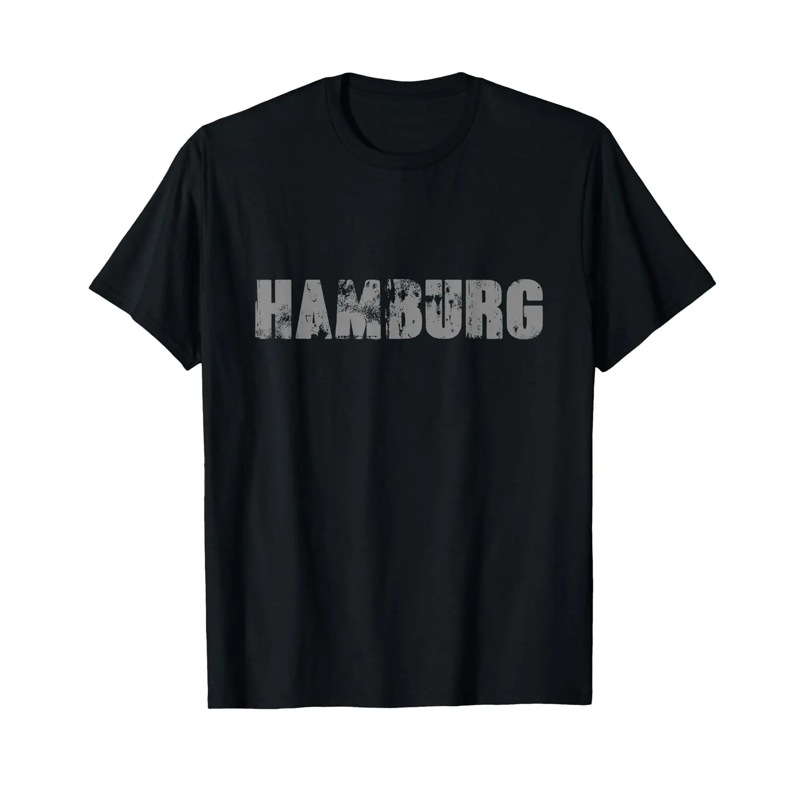 Vintage Fashion Hamburg - Camiseta Hamburgueira Vintage Lavada, Levemente Unissex,