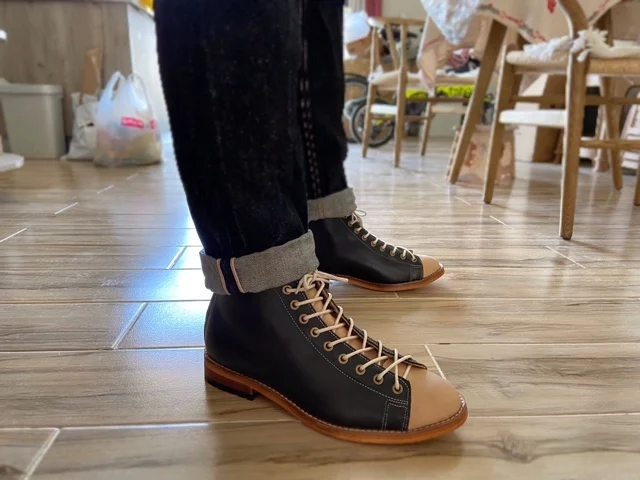 Vintage Fashion Dresses - Botas de alta qualidade masculinas goodyear-welted