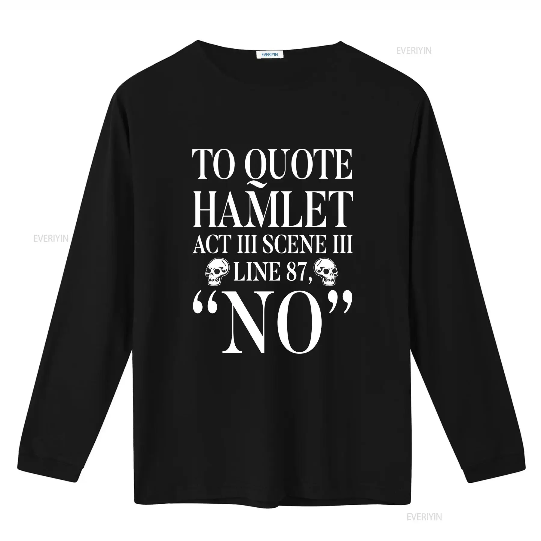 Camiseta com estampa de Hamlet - Vintage Fashion Quotes avaliação e preço
