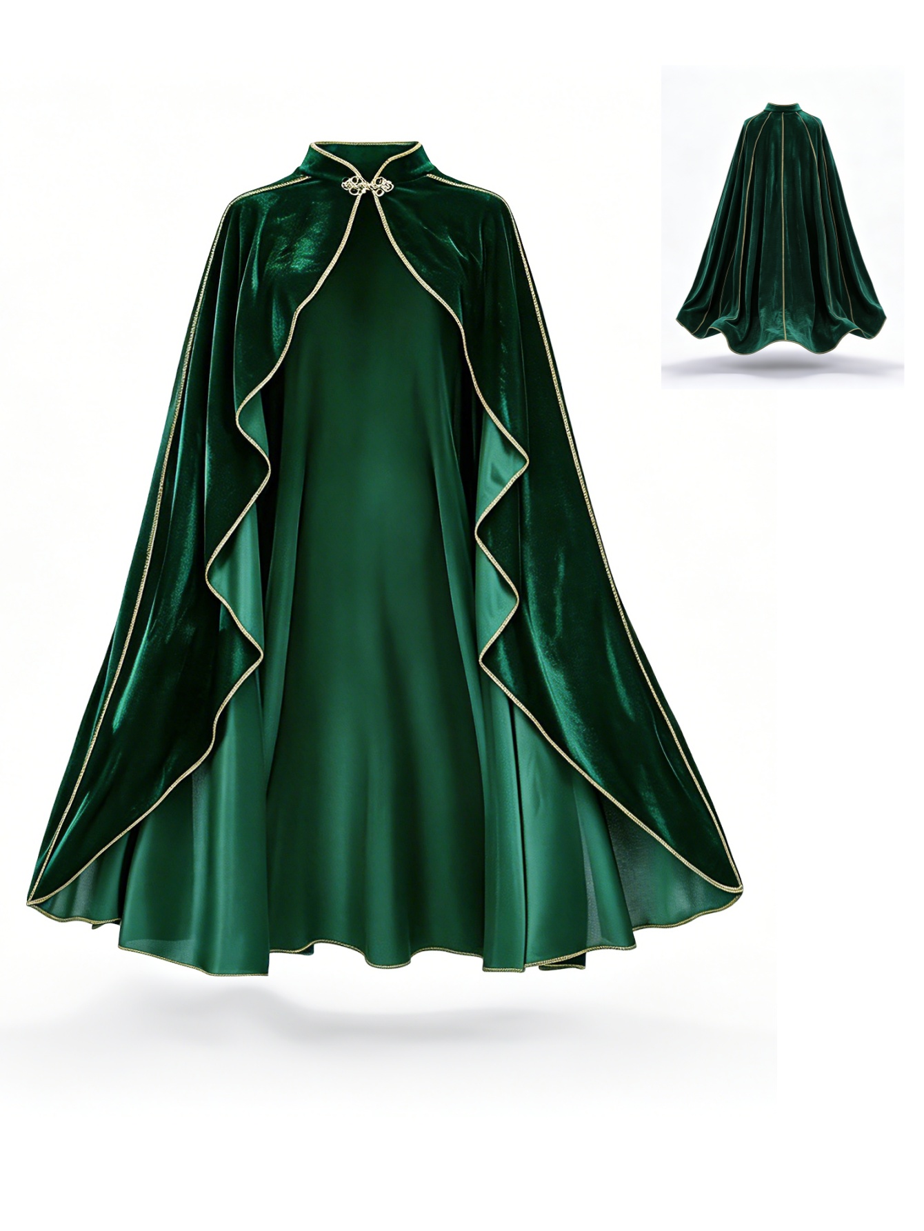 Capa de Veludo Verde Vintage p - Vintage Fashion Dresses avaliação e preço